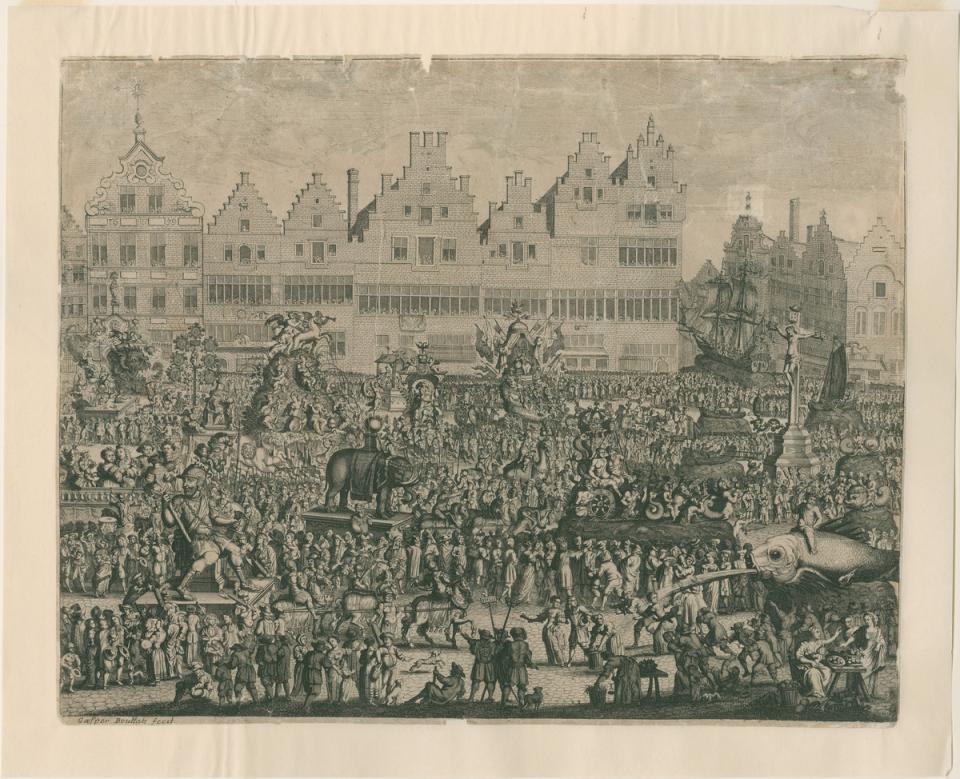 Antwerpse Ommegang van 1685, Gaspar Bouttats I - Hieronymus Verdussen, 1685