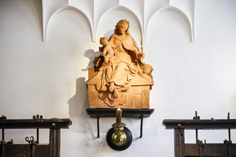 Foto van kaars in drukkerij