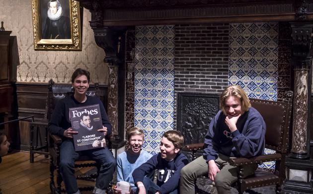 Guerillatour in Museum Plantin-Moretus Guerillatour in Museum Plantin-Moretus