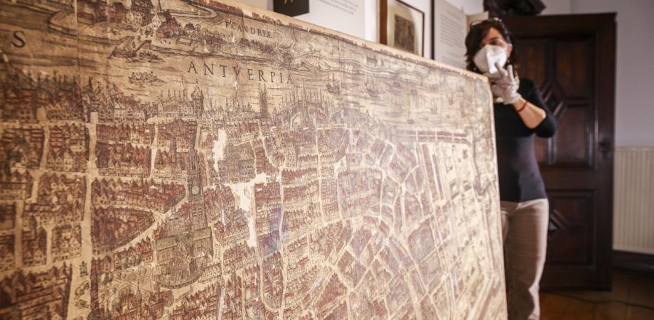 verhuis van Antverpia naar restauratieatelier verhuis van Antverpia naar restauratieatelier