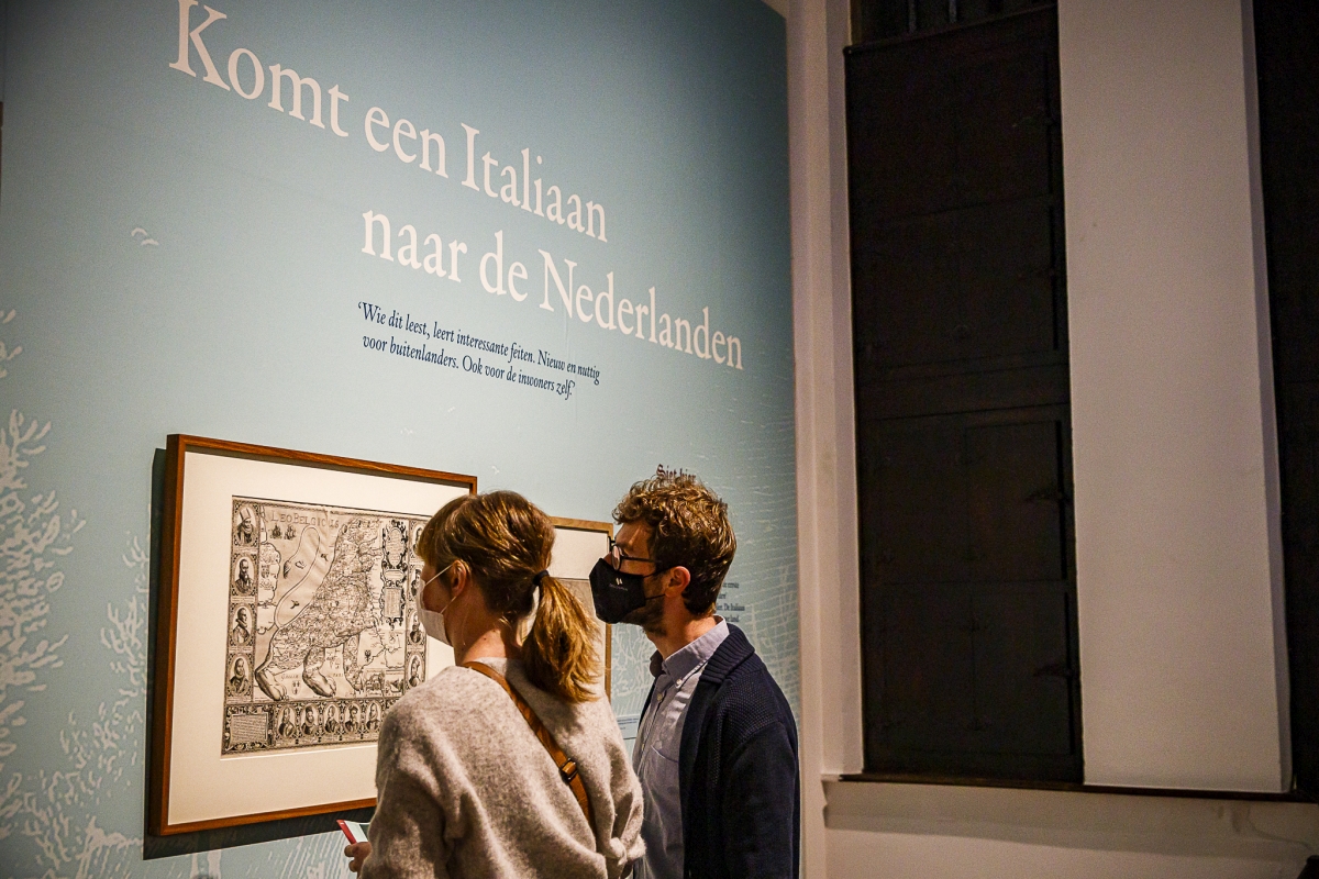 expo 'Komt een Italiaan naar de Nederlanden'